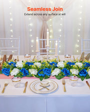 Flower Ball Arrangement Bouquet 10 PCS, 500 x 220 mm Artificial Flower Balls Wedding Table Centerpieces, Faux V952-ZSHQTXLSBS190GWMF001V0