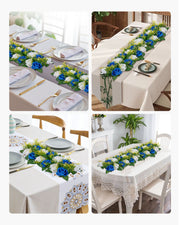 Flower Ball Arrangement Bouquet 10 PCS, 500 x 220 mm Artificial Flower Balls Wedding Table Centerpieces, Faux V952-ZSHQTXLSBS190GWMF001V0