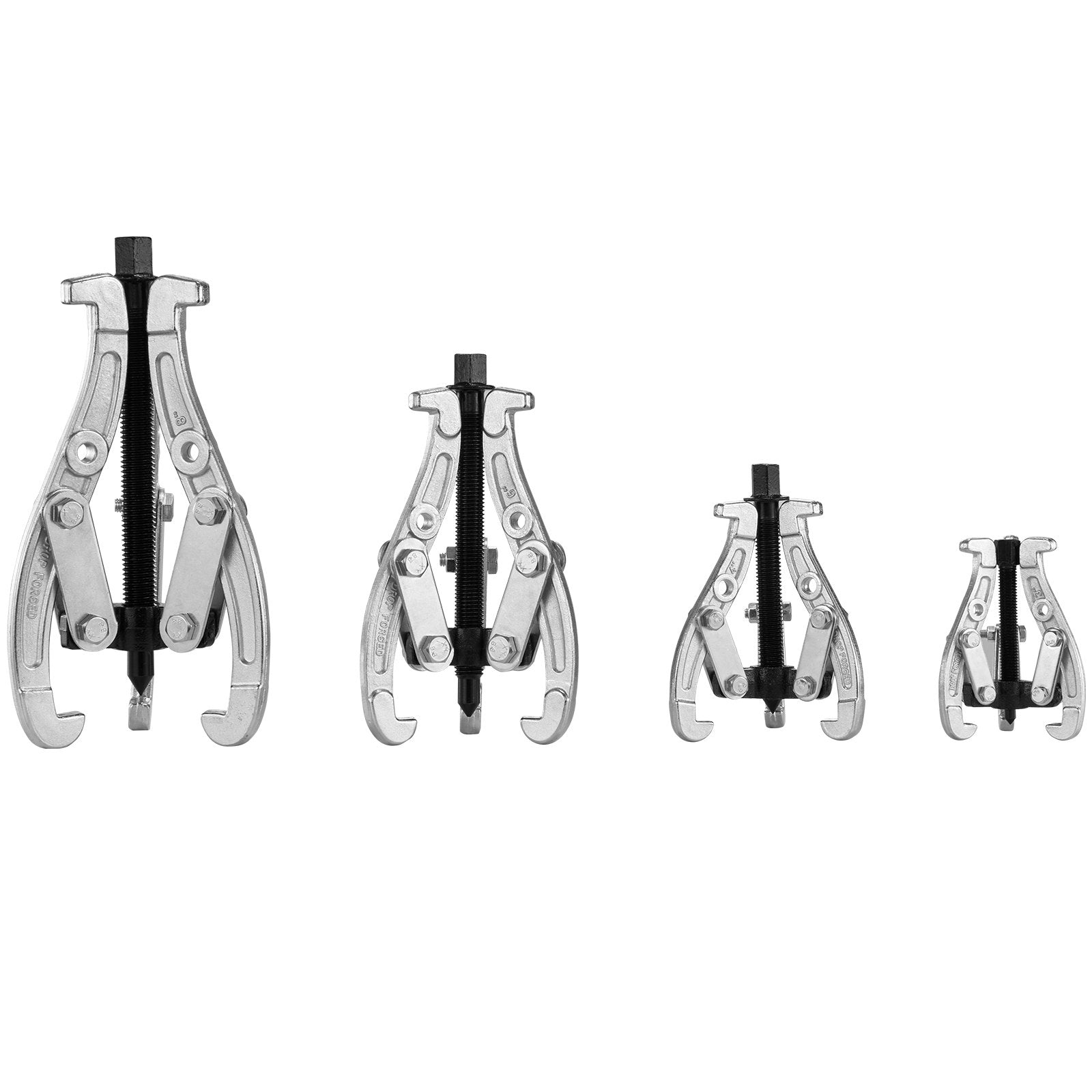 Gear Puller Set 3" 4" 6" 8" 3-Jaw Bearing Puller Wheel Gear Pulley 4 PCS V952-ZSLM43468INCHX86GV0