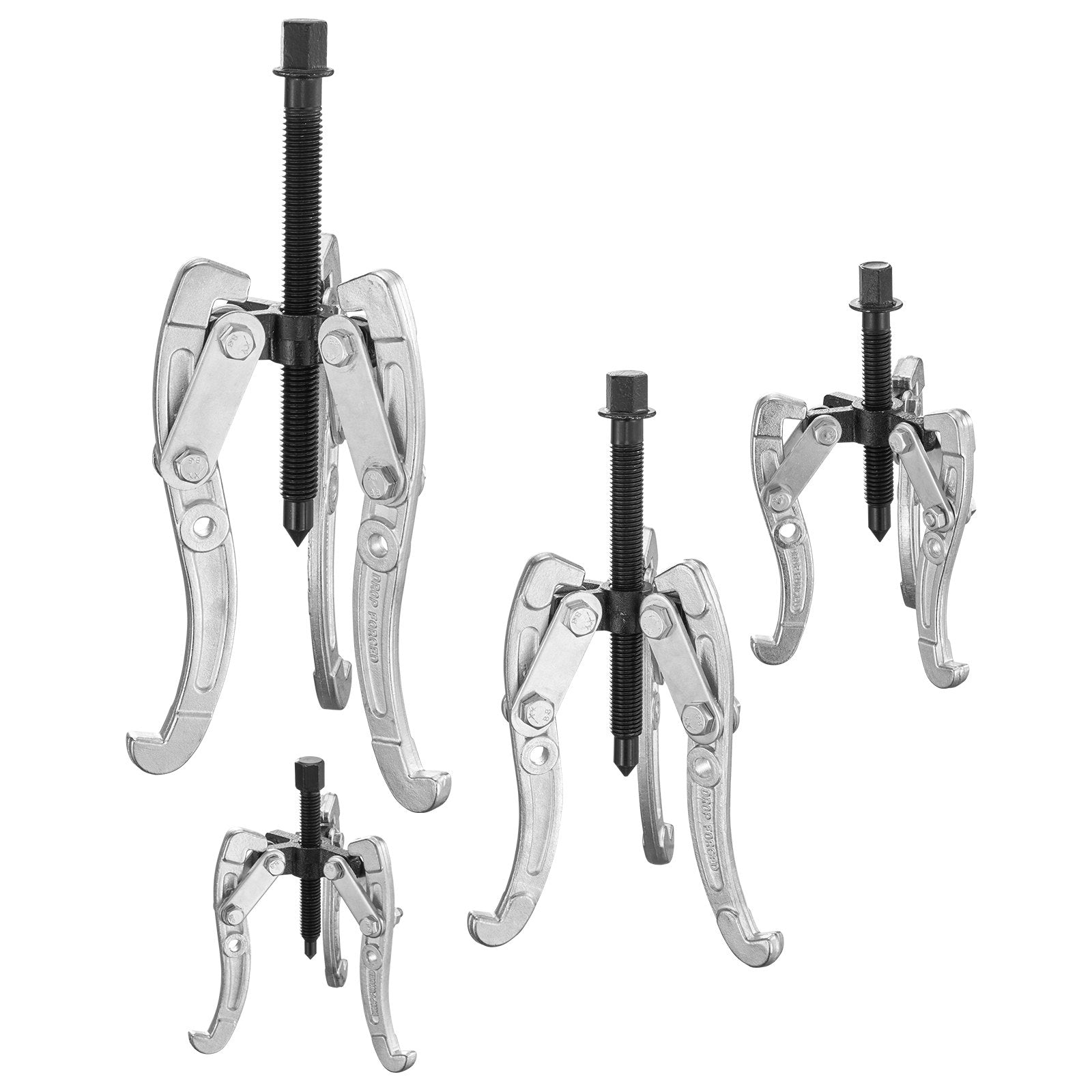 Gear Puller Set 3" 4" 6" 8" 3-Jaw Bearing Puller Wheel Gear Pulley 4 PCS V952-ZSLM43468INCHX86GV0