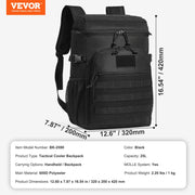 Cooler Bag 25L Insulated Lunch Bag Molle Design & Removable Storage Bags V952-ZSLZBHS25L00QA5GFV0
