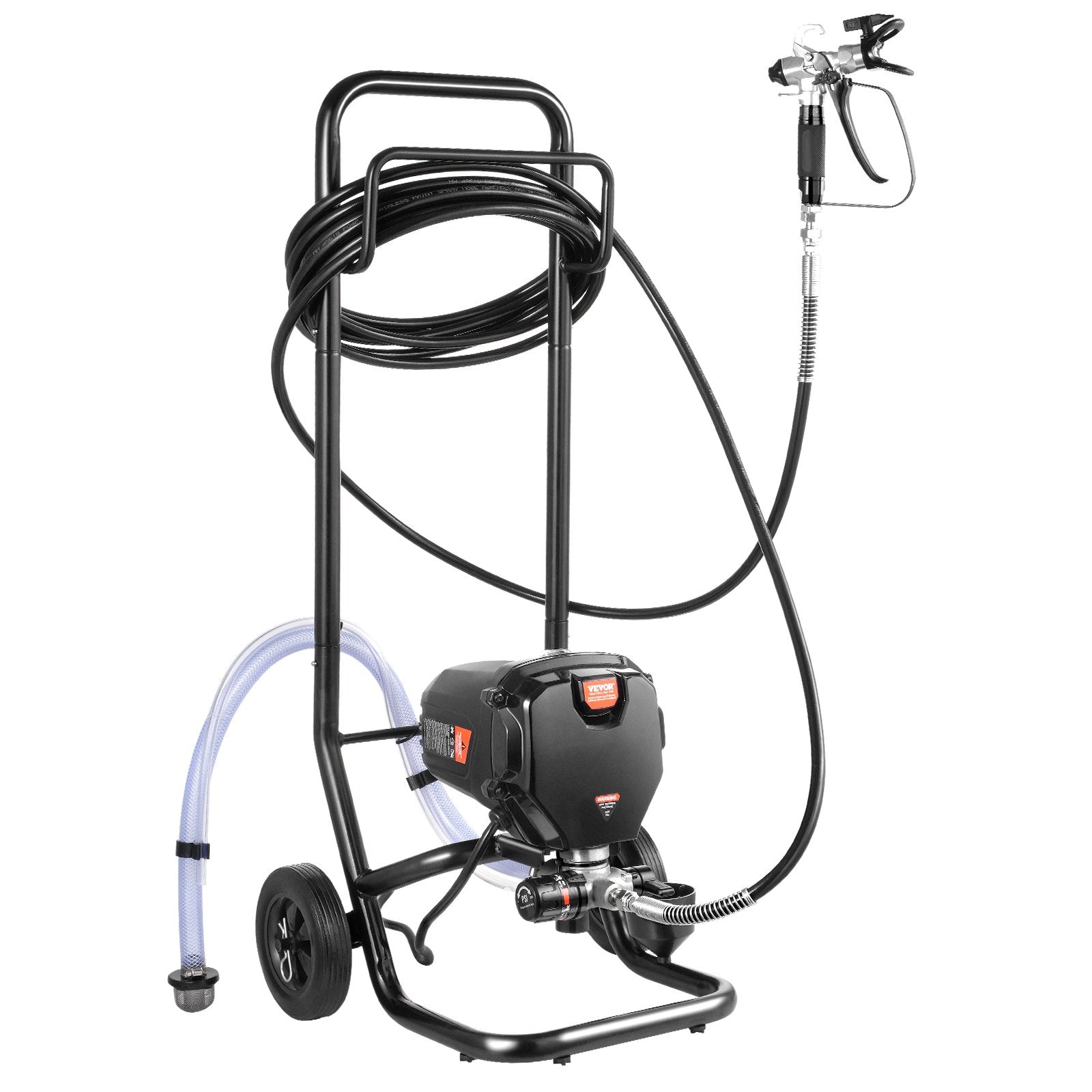 Stand Airless Paint Sprayer, 750W 3000PSI High Efficiency Electric Airless Sprayer With Cart, Fine And Even V952-ZSSGYWQPTJLS5NCXMV3