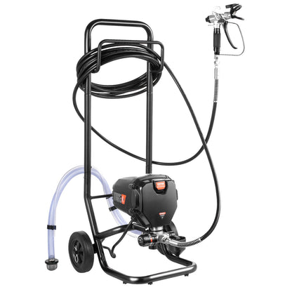 Stand Airless Paint Sprayer, 750W 3000PSI High Efficiency Electric Airless Sprayer With Cart, Fine And Even V952-ZSSGYWQPTJLS5NCXMV3