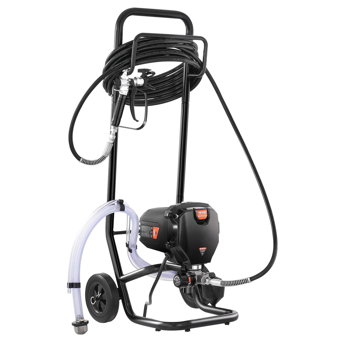 Stand Airless Paint Sprayer, 750W 3000PSI High Efficiency Electric Airless Sprayer With Cart, Fine And Even V952-ZSSGYWQPTJLS5NCXMV3