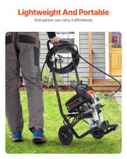 Stand Airless Paint Sprayer, 950W 3000PSI High Efficiency Electric Airless Sprayer With Cart, Fine And Even V952-ZSSGYWQPTJLSXA6A7V3
