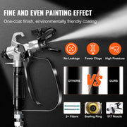 Stand Airless Paint Sprayer, 950W 3000PSI High Efficiency Electric Airless Sprayer, Fine And Even Painting V952-ZSSGYWQPTJSTBSF3UV3