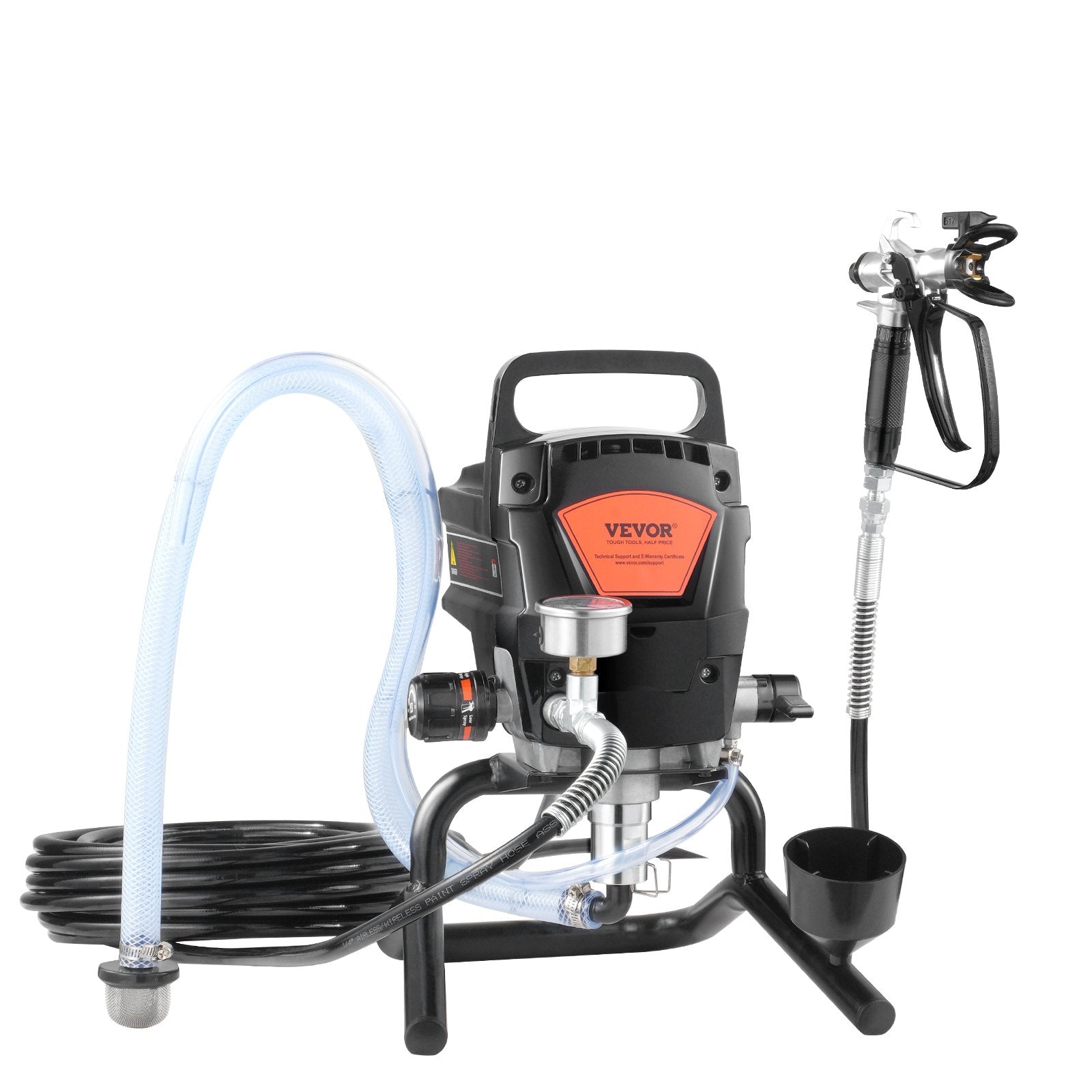 Stand Airless Paint Sprayer, 950W 3000PSI High Efficiency Electric Airless Sprayer, Fine And Even Painting V952-ZSSGYWQPTJSTBSF3UV3