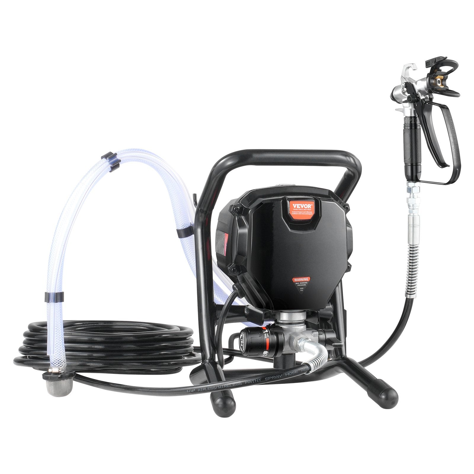 Stand Airless Paint Sprayer, 750W 3000PSI High Efficiency Electric Airless Sprayer, Fine And Even Painting V952-ZSSGYWQPTJSTG5EK3V3