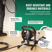 Stand Airless Paint Sprayer, 750W 3000PSI High Efficiency Electric Airless Sprayer, Fine And Even Painting V952-ZSSGYWQPTJSTG5EK3V3