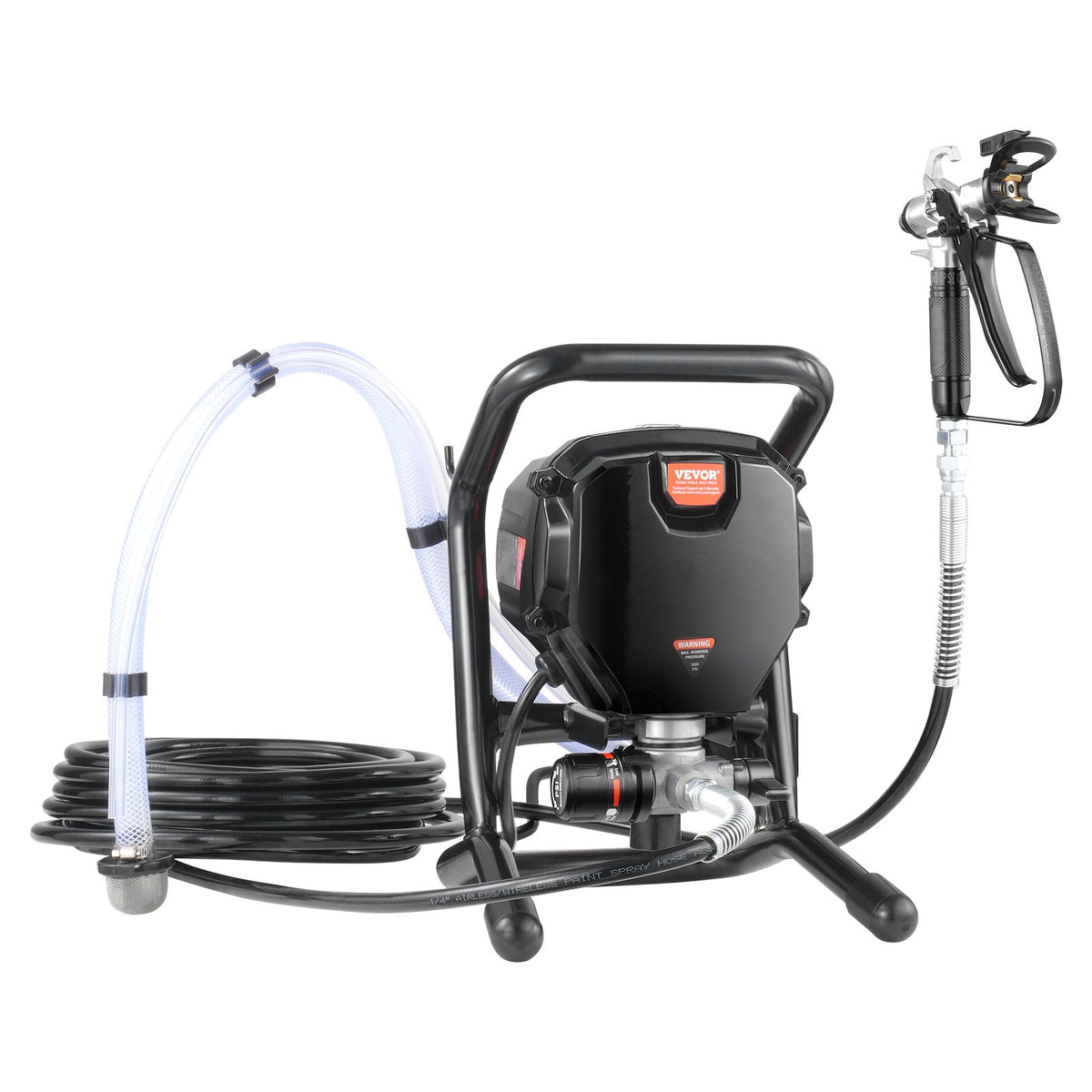 Stand Airless Paint Sprayer, 750W 3000PSI High Efficiency Electric Airless Sprayer, Fine And Even Painting V952-ZSSGYWQPTJSTG5EK3V3