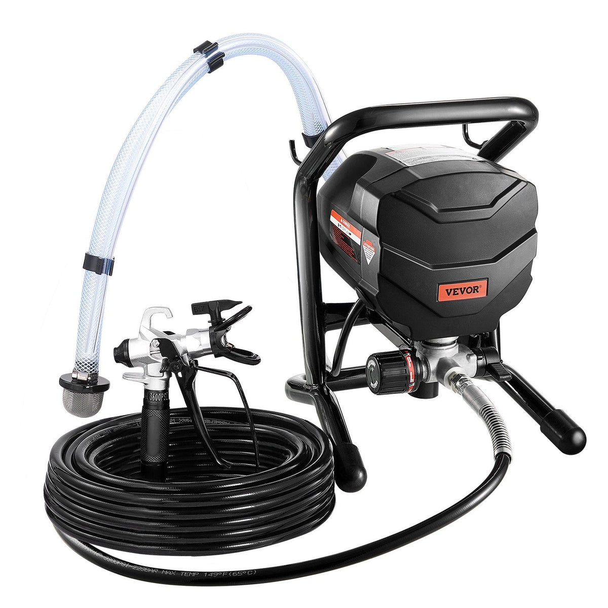 Stand Airless Paint Sprayer, 650W High Efficiency Airless Sprayer, 3000PSI Electric Paint Sprayer Machine V952-ZSSPTJ650W02IF8RLV3