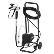 Stand Airless Paint Sprayer, 650W, 3000PSI High Pressure Airless Sprayer with Cart, Cleaning Brush, Hose, V952-ZSSPTJ650W03TBXWZ001V3