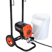 Stand Airless Paint Sprayer, 950W, 3300PSI High Pressure Airless Sprayer with Cart, Cleaning Brush, Hose, V952-ZSSPTJ900W04UXQUL001V3