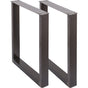 72 x 60 cm Dining Table Legs Office Table Legs Set of 2 Steel Table Legs Computer Desk Legs Steel Bench Legs V952-ZT600X720MM000001V0