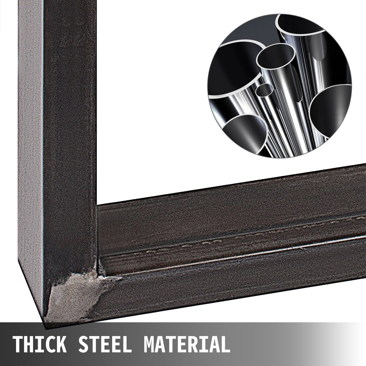 72 x 60 cm Dining Table Legs Office Table Legs Set of 2 Steel Table Legs Computer Desk Legs Steel Bench Legs V952-ZT600X720MM000001V0