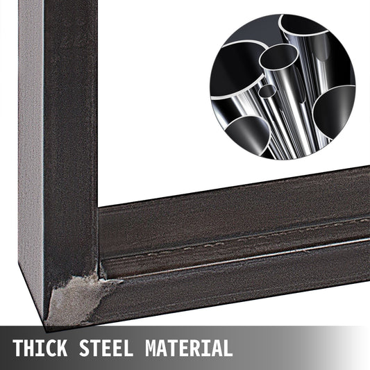 72 x 60 cm Dining Table Legs Office Table Legs Set of 2 Steel Table Legs Computer Desk Legs Steel Bench Legs V952-ZT600X720MM000001V0