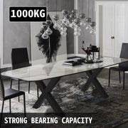 Metal Table Legs 28.4 x 29.9 Inch Black Table Legs Premium steel table legs with X-frame style Steel Bench V952-ZT720X760MM000001V0