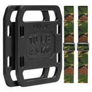 Cast Iron Ruck Weights, 10LB Pair Ruck Plate, Weighted Weights for Rucking, Adjustable Ruck Plate with V952-ZTBPB10LBSSPFNY4RV0
