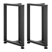 Table Legs, 740 x 450 mm (H x W) Square T Shape Steel Furniture Legs, Modular Design, Easy Assembly, 1000 kg V952-ZTCFKFXTK281F1QMG001V0