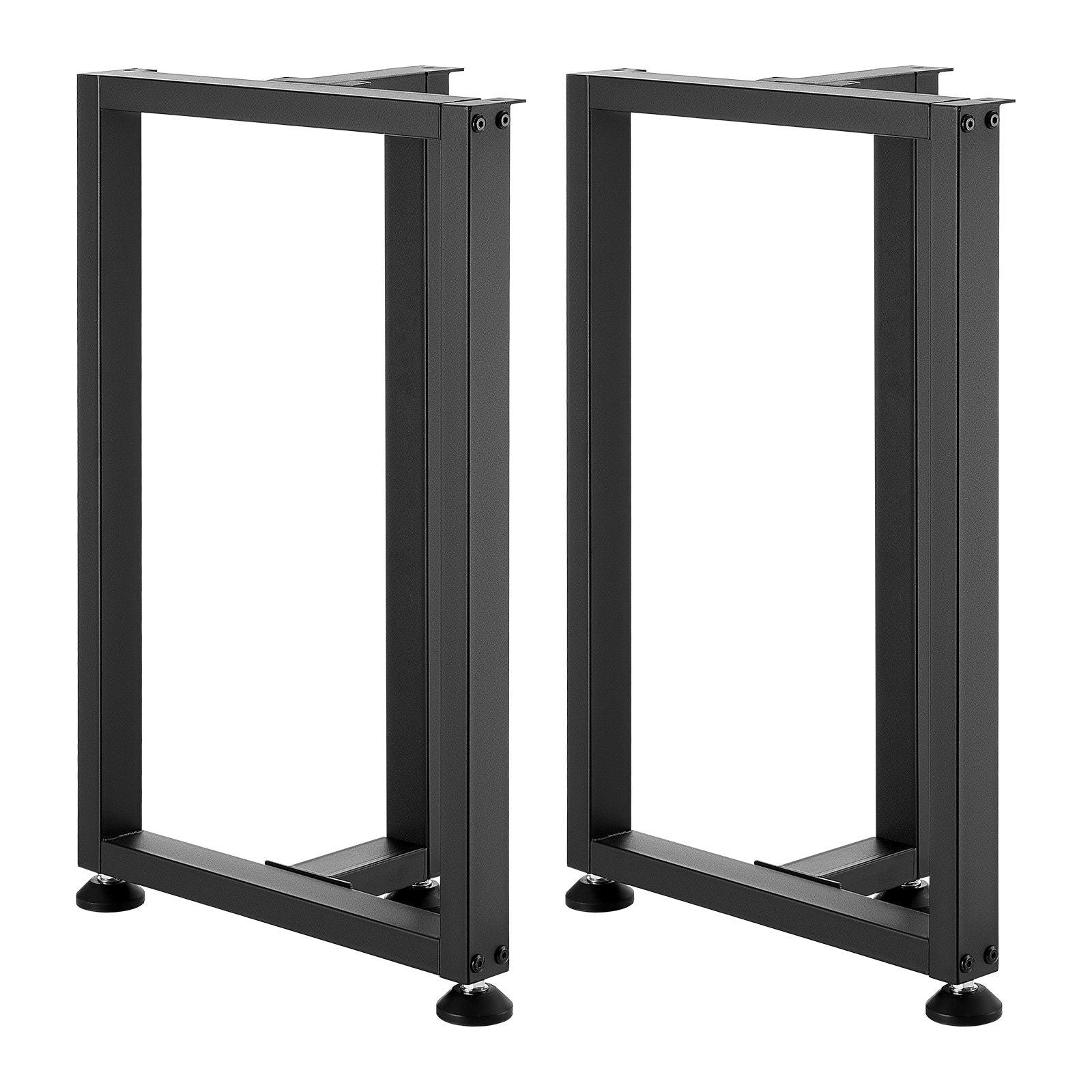 Table Legs, 740 x 450 mm (H x W) Square T Shape Steel Furniture Legs, Modular Design, Easy Assembly, 1000 kg V952-ZTCFKFXTK281F1QMG001V0