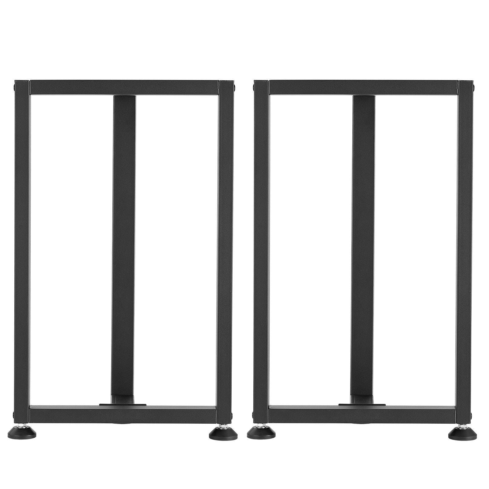 Table Legs, 740 x 450 mm (H x W) Square T Shape Steel Furniture Legs, Modular Design, Easy Assembly, 1000 kg V952-ZTCFKFXTK281F1QMG001V0
