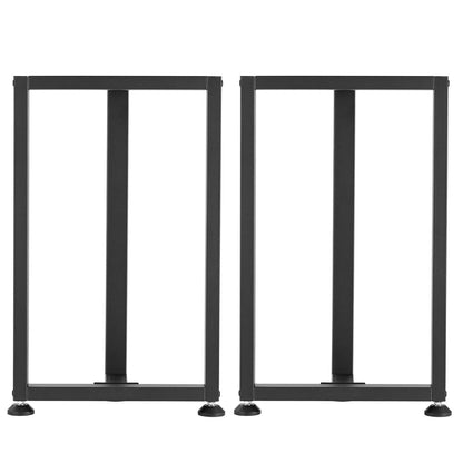 Table Legs, 740 x 450 mm (H x W) Square T Shape Steel Furniture Legs, Modular Design, Easy Assembly, 1000 kg V952-ZTCFKFXTK281F1QMG001V0