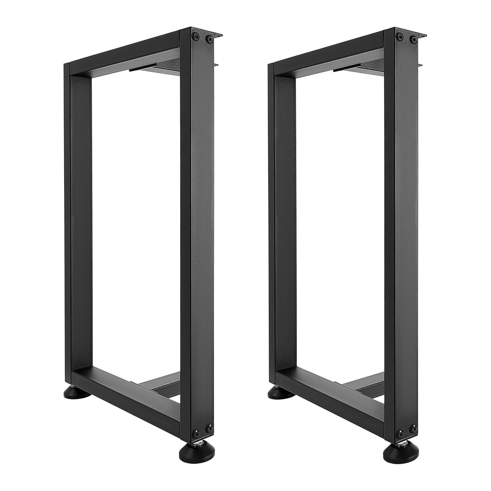 Table Legs, 740 x 450 mm (H x W) Square T Shape Steel Furniture Legs, Modular Design, Easy Assembly, 1000 kg V952-ZTCFKFXTK281F1QMG001V0