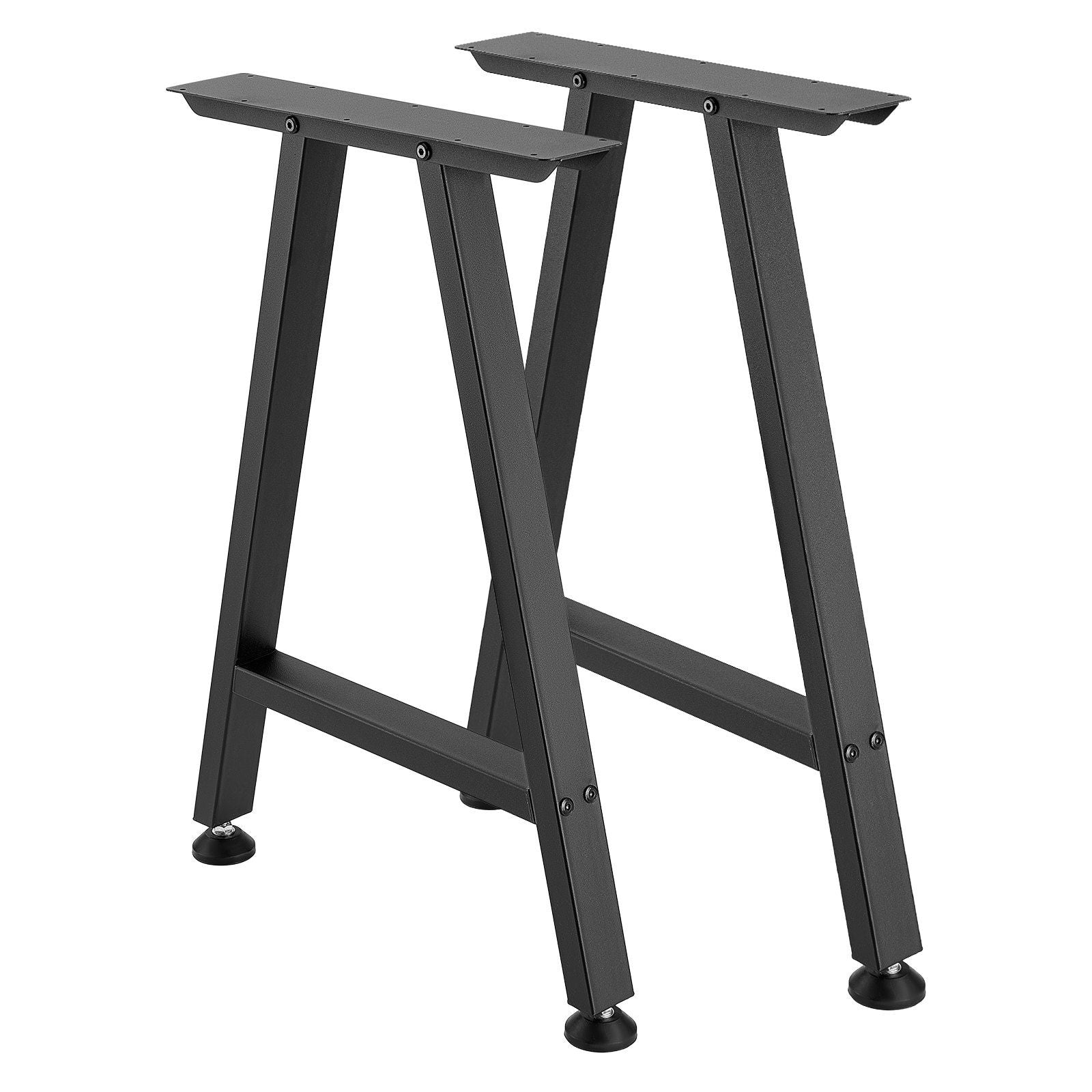 Table Legs, 740 x 550 mm (H x W) Trapezoid Steel Furniture Legs, Modular Design, Easy Assembly, 1000 kg Max V952-ZTCFKTX281772W9UW001V0
