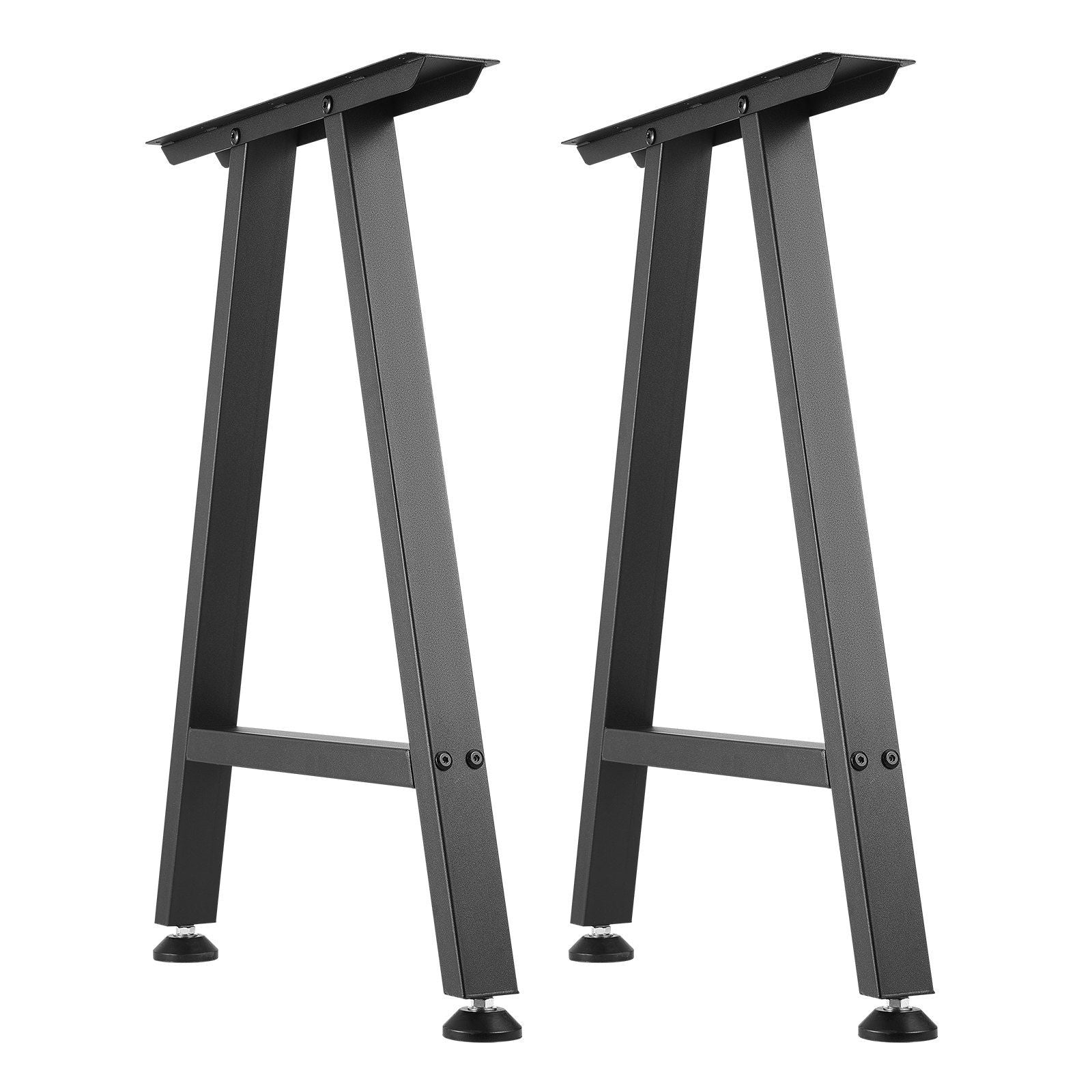 Table Legs, 740 x 550 mm (H x W) Trapezoid Steel Furniture Legs, Modular Design, Easy Assembly, 1000 kg Max V952-ZTCFKTX281772W9UW001V0