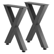 Table Legs, 750 x 600 mm (H x W) Steel Furniture Legs, Modular Design, Easy Assembly, 1000 kg Max Load Heavy V952-ZTCFKXX2824IDAGR1001V0