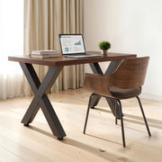 Table Legs, 750 x 600 mm (H x W) Steel Furniture Legs, Modular Design, Easy Assembly, 1000 kg Max Load Heavy V952-ZTCFKXX2824IDAGR1001V0