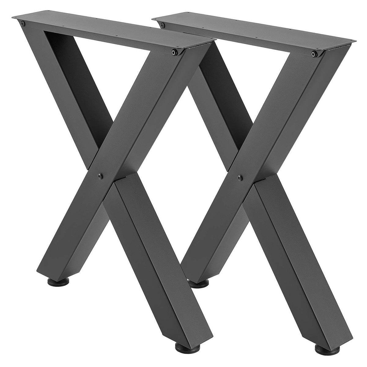 Table Legs, 750 x 600 mm (H x W) Steel Furniture Legs, Modular Design, Easy Assembly, 1000 kg Max Load Heavy V952-ZTCFKXX2824IDAGR1001V0