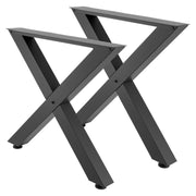 Table Legs, 750 x 760 mm (HxW) W Steel Furniture Legs, Modular Design, Easy Assembly, 1000 kg Max Load Heavy V952-ZTCFKXX2830I85NBJ001V0