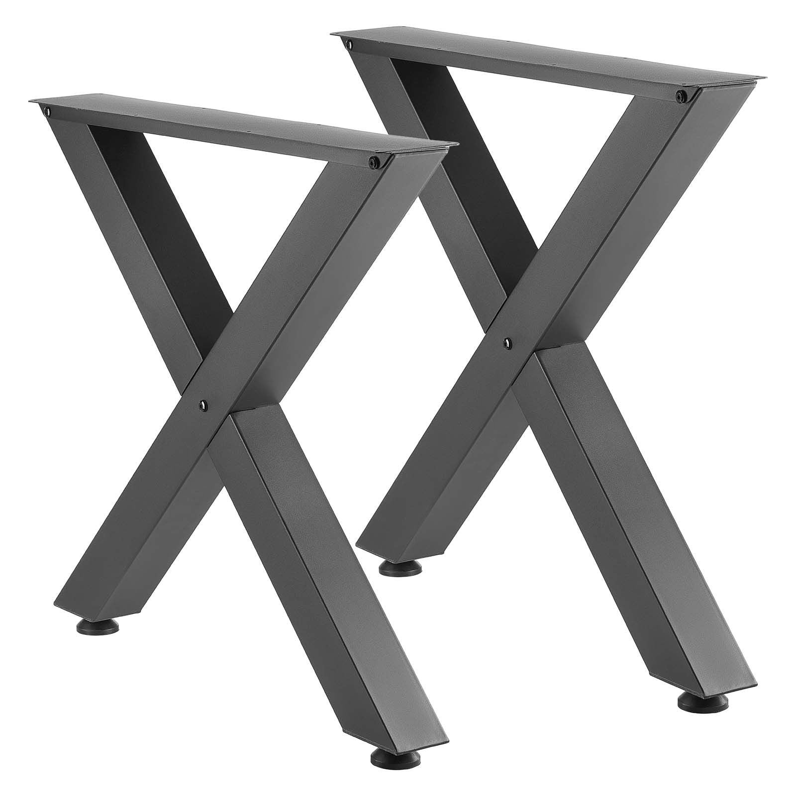 Table Legs, 750 x 790 mm (H x W) Steel Furniture Legs, Modular Design, Easy Assembly, 1000 kg Max Load Heavy V952-ZTCFKXX2831IBPCFO001V0
