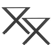 Table Legs, 750 x 790 mm (H x W) Steel Furniture Legs, Modular Design, Easy Assembly, 1000 kg Max Load Heavy V952-ZTCFKXX2831IBPCFO001V0