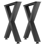 Table Legs, 750 x 790 mm (H x W) Steel Furniture Legs, Modular Design, Easy Assembly, 1000 kg Max Load Heavy V952-ZTCFKXX2831IBPCFO001V0