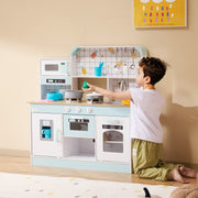 Kitchen Playset Kids Pretend Cooking Play Toy 24 Piece Accessories White V952-ZTCFWJTZBSYTDP0TCV9