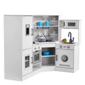 Kitchen Playset Kids Pretend Cooking Play Toy 24 Piece Accessories White V952-ZTCFWJTZBSZJNRNQAV9
