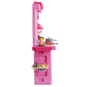 Kitchen Playset Kids Pretend Cooking Play Toy 74 Piece Accessories Pink V952-ZTCFWJTZFSSHSHZQ5V0