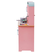 Kitchen Playset Kids Pretend Cooking Play Toy 24 Piece Accessories Pink V952-ZTCFWJTZFSYTB3XWQV9