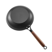 Cast Iron Skillet, 3-Piece Frying Pan Set (205, 265, 310 mm), Nonstick Skillets with Detachable Wood Handle, V952-ZTCG81012INC606UR001V0