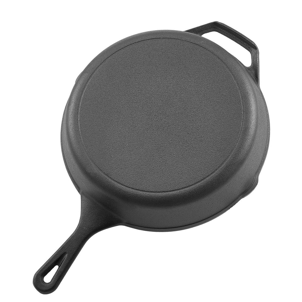 Cast Iron Skillet, 4 Pcs Frying Pan Set (155, 205, 260, 305 mm), Skillets with Heat-Resistant Silicone V952-ZTCGSJTCT681923OS001V0