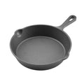Cast Iron Skillet, 3 Pcs Frying Pan Set (160, 220, 265 mm), Heavy-Duty Skillets with Heat-Resistant Handle, V952-ZTCGSJTCT681KMJDP001V0