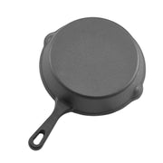 Cast Iron Skillet, 3 Pcs Frying Pan Set (160, 220, 265 mm), Heavy-Duty Skillets with Heat-Resistant Handle, V952-ZTCGSJTCT681KMJDP001V0