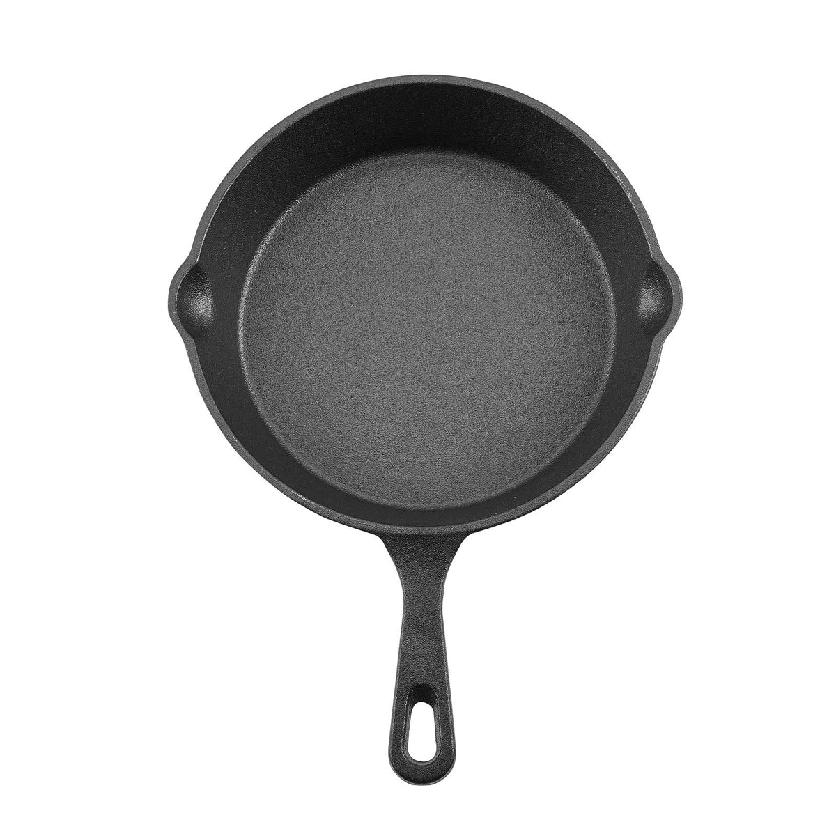 Cast Iron Skillet, 3 Pcs Frying Pan Set (160, 220, 265 mm), Heavy-Duty Skillets with Heat-Resistant Handle, V952-ZTCGSJTCT681KMJDP001V0