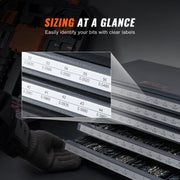 Drill Bit Dispenser Cabinet, Five-Drawer Drill Bit Organizer Cabinet for #1 to #60 Steel Drill Dispenser V952-ZTFPGJX1D60WON2CZV0