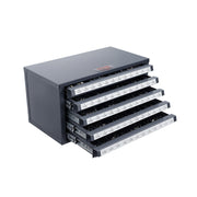 Drill Bit Dispenser Cabinet, Five-Drawer Drill Bit Organizer Cabinet for #1 to #60 Steel Drill Dispenser V952-ZTFPGJX1D60WON2CZV0