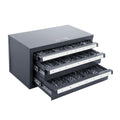 Drill Bit Dispenser Cabinet, Three-Drawer Drill Bit Organizer Cabinet for 1mm to 13mm, Steel Drill Dispenser V952-ZTFPGJX1MMD1B8D3JV0
