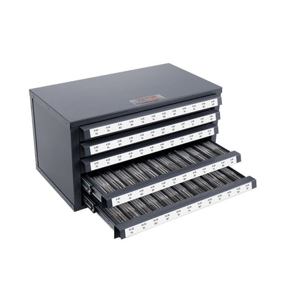 Tap Dispenser Cabinet, Five-Drawer Tap Organizer Cabinet for #2-56-#12-28 Steel Tap Dispenser Organizer V952-ZTFPGJX256D1DU5WJV0