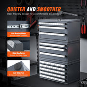 Drill Bit Dispenser Cabinet, Five-Drawer Drill Bit Organizer Cabinet for 33/64" to 63/64" Steel Drill V952-ZTFPGJX3364D1XNGFV0